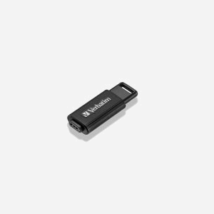 Verbatim Store 'n' Go 64 Go USB Type-C 3.2 Gen 1 (3.1 Gen 1) Noir Format Slide, 46x17x8mm, Compatible Windows/macOS, Réf. 49458 - Miniature 2