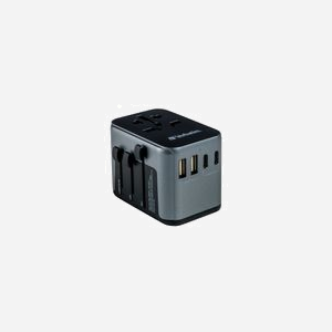 Verbatim 49545 Adaptateur Universel Secteur : Prise Universelle, 5 USB, 100-250V, 2500W max, Type A/B/C/E/F/G/I/J/L/N, 70x50x54mm - Miniature 5