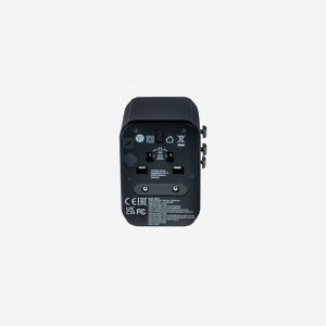 Verbatim 49545 Adaptateur Universel Secteur : Prise Universelle, 5 USB, 100-250V, 2500W max, Type A/B/C/E/F/G/I/J/L/N, 70x50x54mm - Miniature 2