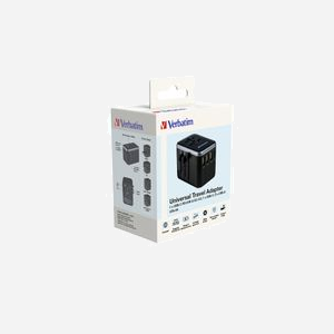 Verbatim 49546 Chargeur Mobile 5 Ports USB - 2500W - Boîtier PC 75x50x54mm - Indicateur LED - Compatible appareils mobiles et tablettes - Miniature 2