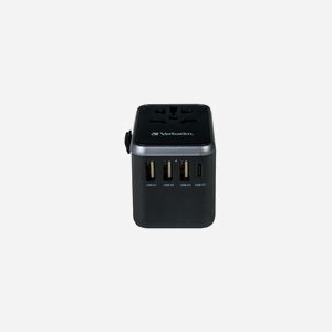 Verbatim 49546 Chargeur Mobile 5 Ports USB - 2500W - Boîtier PC 75x50x54mm - Indicateur LED - Compatible appareils mobiles et tablettes - Miniature 3