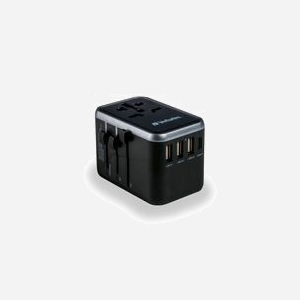 Verbatim 49546 Chargeur Mobile 5 Ports USB - 2500W - Boîtier PC 75x50x54mm - Indicateur LED - Compatible appareils mobiles et tablettes - Miniature 1