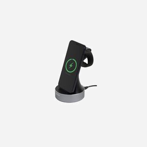 Verbatim WCS-01 Chargeur à Induction Universel Noir 20W, Intérieur, 9V/3A, Protection Surtension/Surintensité, Câble 1.5m, Certifié Mfi