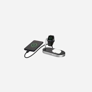 Verbatim WCS-02 Chargeur Intérieur Universel USB 44W Quick Charge 3.0 Recharge Sans Fil, câble 1.5m, Noir, Corps Aluminium, Protections Sur-courant/Surtension.