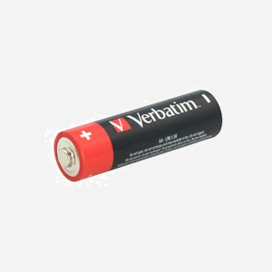 Verbatim Piles Alcalines AA - Pack de 10, 1.5V, Dimensions 1.45cm x 50.5mm, Technologie Alcaline, Poids 23g, Référence 49875 - Miniature 3