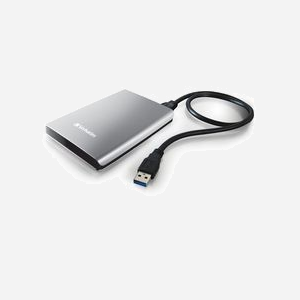Verbatim Store 'n' Go 1To USB 3.2 Gen 1 (3.1 Gen 1) Argent 2.5" HDD Portable, 5000 Mbit/s, Compatible Windows/macOS/Linux, 121x80x15mm - Miniature 2
