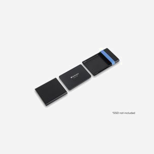 Verbatim Boîtier Externe USB 3.2 Gen 1 pour HDD/SSD 2.5" SATA 7/9.5mm, Noir/Bleu, Indicateur LED, Câble Intégré, Compatible Windows/macOS - Miniature 5