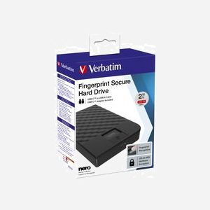 Verbatim Disque Dur Portable 2To USB 3.2 Gen 1 avec Lecteur d'Empreintes Digitales et Chiffrement AES 256-bit (81x126x16.5mm, 182g) - Miniature 4