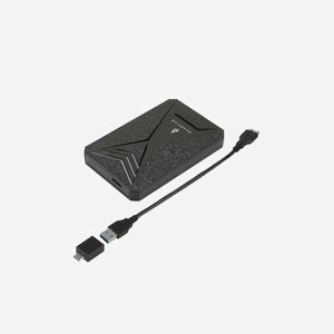 SureFire Disque Dur Externe 1To 2.5" USB 3.2 Gen 1 Noir/Gris, Interface USB Type-A/Micro-USB B, Vitesse Lecture/Écriture 140 Mo/s, Compatible Windows/macOS - Miniature 3