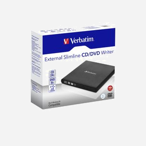 Verbatim Graveur DVD-RW Externe Slimline USB 2.0 Noir - CD/DVD±R/RW 8/24x - Lecture CD/DVD 24/8x - Compatible Windows - Nero Burn & Archive - Miniature 5