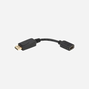 Tripp Lite P136-000 Adaptateur Vidéo DisplayPort Mâle vers HDMI Femelle 0.15m, Résolution 1920x1200 60Hz, Audio 7.1, RoHS, Noir - Miniature 5