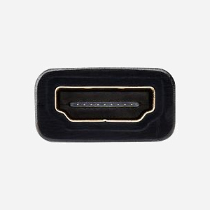 Tripp Lite P136-000 Adaptateur Vidéo DisplayPort Mâle vers HDMI Femelle 0.15m, Résolution 1920x1200 60Hz, Audio 7.1, RoHS, Noir - Miniature 2