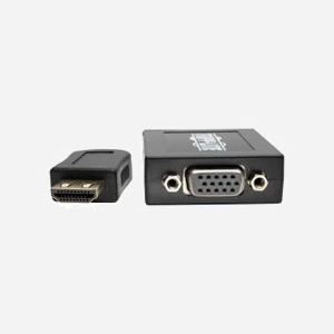 Tripp Lite P131-06N Adaptateur Vidéo HDMI vers VGA (D-Sub) 0.15m, Résolution 1920x1200, Connecteur Audio 3.5mm, Noir - Miniature 4