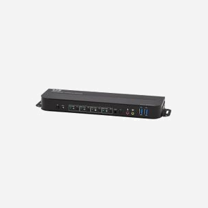 Tripp Lite B005-DPUA4 Commutateur KVM 4 Ports HDMI/DisplayPort 4K Ultra HD (4096x2160 @ 60Hz), USB 3.2 Gen 1, Audio 3.5mm, RoHS - Miniature 3