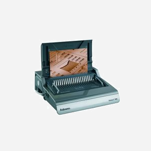 Fellowes Galaxy E Comb - Relieur Électrique à Peigne 500 Feuilles (25 Feuilles par Perforation) 490x446x152mm Noir/Argent - Réf. 5622101 - Miniature 1