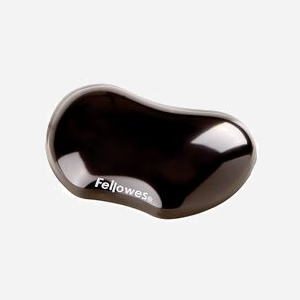 Fellowes 9112301 Repose-poignet Polyuréthane Noir 122x88x18mm, Poids 170g, Garantie 5 ans, Code SH 84733080