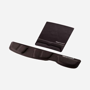 Fellowes Repose-poignet Noir 209.6x250.8mm Mémoire de Forme/Plastique 9181201, Épaisseur 2.22cm, Surface Monochromatique, Garantie 5 ans - Miniature 5