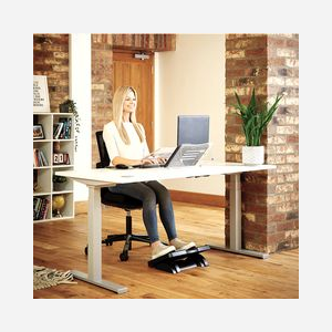 Fellowes 9731301 Bac de Rangement Acrylique Transparent A3/A4 278x536x160mm, Réglable, Antidérapant, avec Poignées - Miniature 5