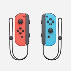Nintendo Joy-Con Bleu/Rouge Bluetooth pour Nintendo Switch, contrôle analogique/numérique, accéléromètre & gyroscope, batterie 20h