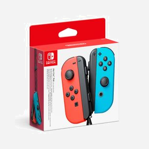 Nintendo Joy-Con Bleu/Rouge Bluetooth pour Nintendo Switch, contrôle analogique/numérique, accéléromètre & gyroscope, batterie 20h - Miniature 2