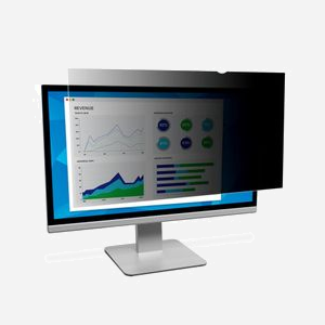 3M Filtre de confidentialité PF380W2B pour moniteur 38" 21:9, angle de vue 60°, dimensions 376 x 894 mm, antireflet, surface réversible mate/brillante.