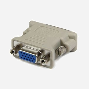StarTech.com Adaptateur DVI-I Mâle vers VGA Femelle DVIVGAMF Beige - Connecteurs DVI-I (M) et VGA (F) - Conforme RoHS - 28g - Miniature 2