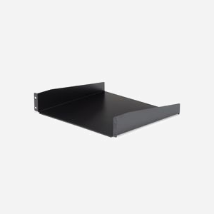 StarTech.com CABSHELF Étagère Rack Serveur 2U Cantilever Universelle 19" Acier 20kg Profondeur 400mm Noir avec Vis et Écrous Cages M6 - Miniature 1