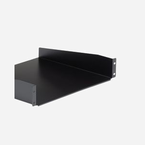 StarTech.com CABSHELF Étagère Rack Serveur 2U Cantilever Universelle 19" Acier 20kg Profondeur 400mm Noir avec Vis et Écrous Cages M6 - Miniature 2