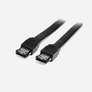 StarTech.com Câble eSATA M/M 0.9m - Interface eSATA vers eSATA, taux de transfert jusqu'à 6 Gbit/s, blindage, connecteurs droits, conforme RoHS/CE/REACH - Miniature 1