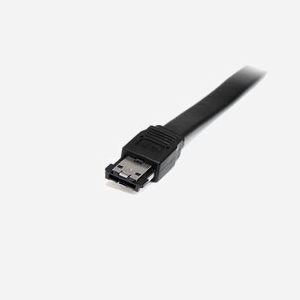 StarTech.com Câble eSATA M/M 0.9m - Interface eSATA vers eSATA, taux de transfert jusqu'à 6 Gbit/s, blindage, connecteurs droits, conforme RoHS/CE/REACH - Miniature 2