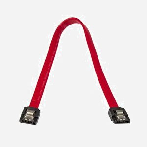 StarTech.com LSATA12 Câble SATA III 30cm avec Verrouillage, 6 Gb/s, Connecteurs 7-pin Mâle/Mâle, Droit, Rouge, RoHS, REACH, CE - Miniature 3