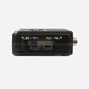 StarTech.com SV211KUSB : Commutateur KVM USB VGA 2 Ports avec Audio, Résolution 2048x1536, Câbles 1.2m Inclus - Miniature 2