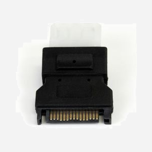 StarTech.com Adaptateur d'Alimentation SATA vers LP4, Connecteurs 15-pin SATA mâle vers 4-pin LP4 femelle, RoHS, 35x50x10mm, 20g - Miniature 2