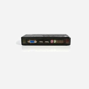 StarTech.com SV411KUSB - Commutateur KVM USB 4 Ports VGA Audio 2K - Câbles Inclus - Console USB/Audio 3.5mm - Résolution 2048x1536 - Noir - Miniature 5