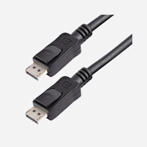 StarTech.com Câble DisplayPort 1.2 3m, 4K 60Hz, HBR2, Connecteurs DP Mâle Verrouillables, VESA Certifié, HDCP/DPCP, Blindage Aluminium Mylar, AWG28