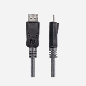 StarTech.com Câble DisplayPort 1.2 3m, 4K 60Hz, HBR2, Connecteurs DP Mâle Verrouillables, VESA Certifié, HDCP/DPCP, Blindage Aluminium Mylar, AWG28 - Miniature 2