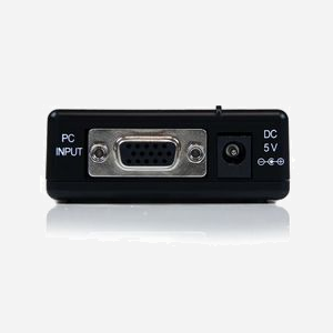 StarTech.com VGA2VID Convertisseur VGA vers Composite/S-Video NTSC/PAL, câble 0.9m, poids 102g, pour écrans CRT et écrans plats. - Miniature 2
