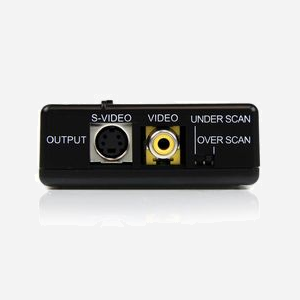 StarTech.com VGA2VID Convertisseur VGA vers Composite/S-Video NTSC/PAL, câble 0.9m, poids 102g, pour écrans CRT et écrans plats. - Miniature 4