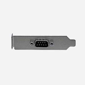 StarTech.com PLATE9MLP : Plaque Série DB9 Mâle vers Embase Carte Mère IDC10, Profil Bas, Longueur Câble 0.229m, Conforme RoHS - Gris - Miniature 2