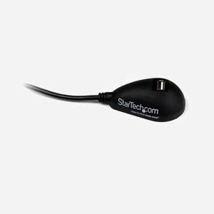 StarTech.com Câble d'Extension USB 2.0, 1.5m, Mâle A vers Femelle A, Débit 480Mbit/s, Noir, Connecteur Droit/Courbe, RoHS, CE, UL, REACH - Miniature 2