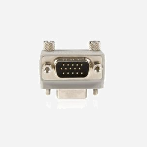 StarTech.com Adaptateur VGA DB15 Mâle vers DB15 Femelle Angle Droit Gris - GC1515MFRA2 - Connecteurs DB15M/DB15FM, 28g, 90x125x28mm - Miniature 2