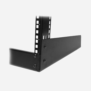 StarTech.com Rack Bureau Ouvert 12U 19" 2 Poteaux RK12OD, Charge 50kg, Acier Noir, EIA RS310-C, Kit Vis M5 Inclus, 504x292x584.4mm - Miniature 2