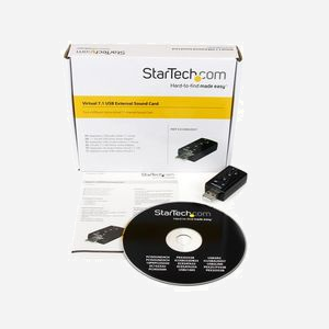 StarTech.com ICUSBAUDIO7 : Adaptateur Audio USB 7.1 Virtuel, Contrôle Volume Externe, Chipset C-Media CM108, Compatible Windows XP à Windows 10, Dimensions 57x25.4x14mm - Miniature 4