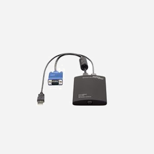 StarTech.com NOTECONS01 Adaptateur KVM USB 2.0 Crash Cart pour PC Portable, VGA vers USB, Support Windows, macOS, Linux - Miniature 2
