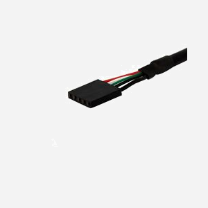 StarTech.com Adaptateur Interne USBPNLAFHD1: Câble 0.3m, Connecteur Carte Mère 5-Pin vers USB-A Femelle Montable sur Boîtier, USB 2.0, Noir - Miniature 3
