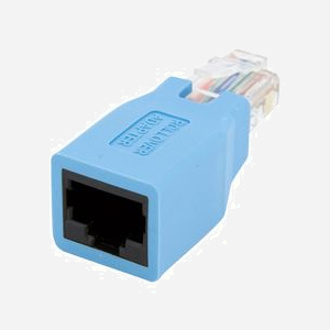 StarTech.com Adaptateur Rollover Console Cisco RJ45 Ethernet Mâle/Femelle - Standard Yost - Boîtier PVC Bleu - Conforme RoHS/CE - Miniature 2
