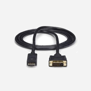 StarTech.com Câble Adaptateur DisplayPort vers DVI-D 1.8m, 1920x1200, Connecteurs mâles DP/DVI, Contacts plaqués or, RoHS, Noir, DP2DVI2MM6 - Miniature 2