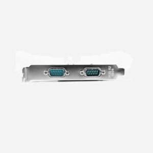 StarTech.com PEX2S553 Carte PCIe 2 ports Série RS232 DB9 UART 16550 (460.8 Kbit/s, FIFO 128 o) Chipset ASIX MCS9922CV-AA Windows/macOS/Linux - Miniature 3