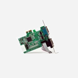 StarTech.com PEX2S553 Carte PCIe 2 ports Série RS232 DB9 UART 16550 (460.8 Kbit/s, FIFO 128 o) Chipset ASIX MCS9922CV-AA Windows/macOS/Linux - Miniature 2