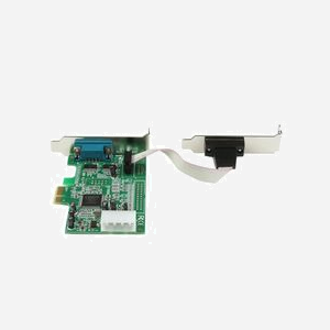 StarTech.com Carte PCIe 2 Ports Série RS232, UART 16550, Faible Encombrement, Chipset ASIX MCS9922CV-AA, Débit 460.8 Kbps, Windows/macOS/Linux - Miniature 3
